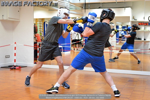 2019-05-29 Milano - pound4pound boxe gym 0470 Daniele Vernocchi vs Federico Nejrotti